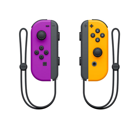 Nintendo Neon Purple/ Neon Orange Joy-Con (L-R) - Switch [video game]