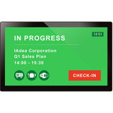 IAdea XDS-2285 22 Inch All-in-One Digital Meeting Roomboard Door Sign