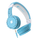 Tonies Foldable Wired On-Ear Headphones, Blue, 10002559