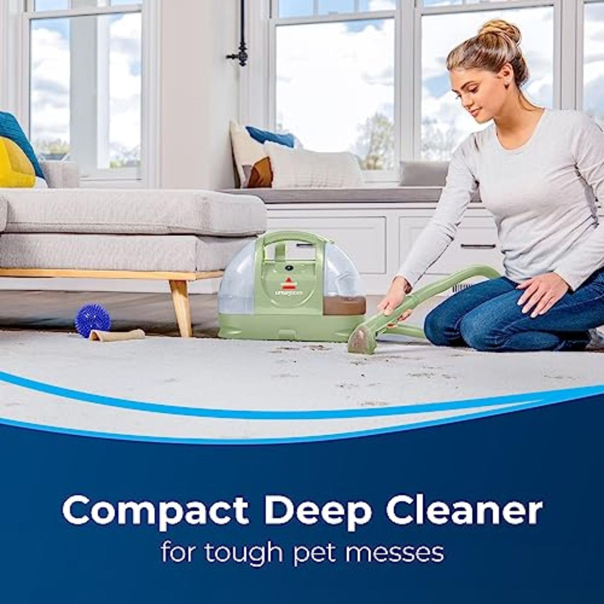 BISSELL Little Green Compact Deep Cleaner 1400-5 - Vacuum cleaner - handheld - bagless