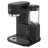 Mr. Coffee 3-in-1 Single-Serve Iced and Hot Coffee/Tea Maker with Blender with Reusable Filter, Scoop, Recipe Book, 2 Tumblers, Lids and Straws, Black