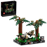 LEGO Star Wars Endor Speeder Chase Diorama 75353 Home Décor Building Set for Adults, Classic Collectible with Luke Skywalker and Princess Leia Minifigures, Fun Birthday Gift for Star Wars Fans