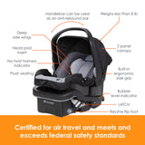 Baby Trend Morph Single to Double Modular Travel System | Dash Black