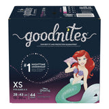 Huggies Goodnites Training Pants, Girls Bedwetting NightTime Underwear, Size XS, 28-43 lbs, 44 Count, Giga Pack