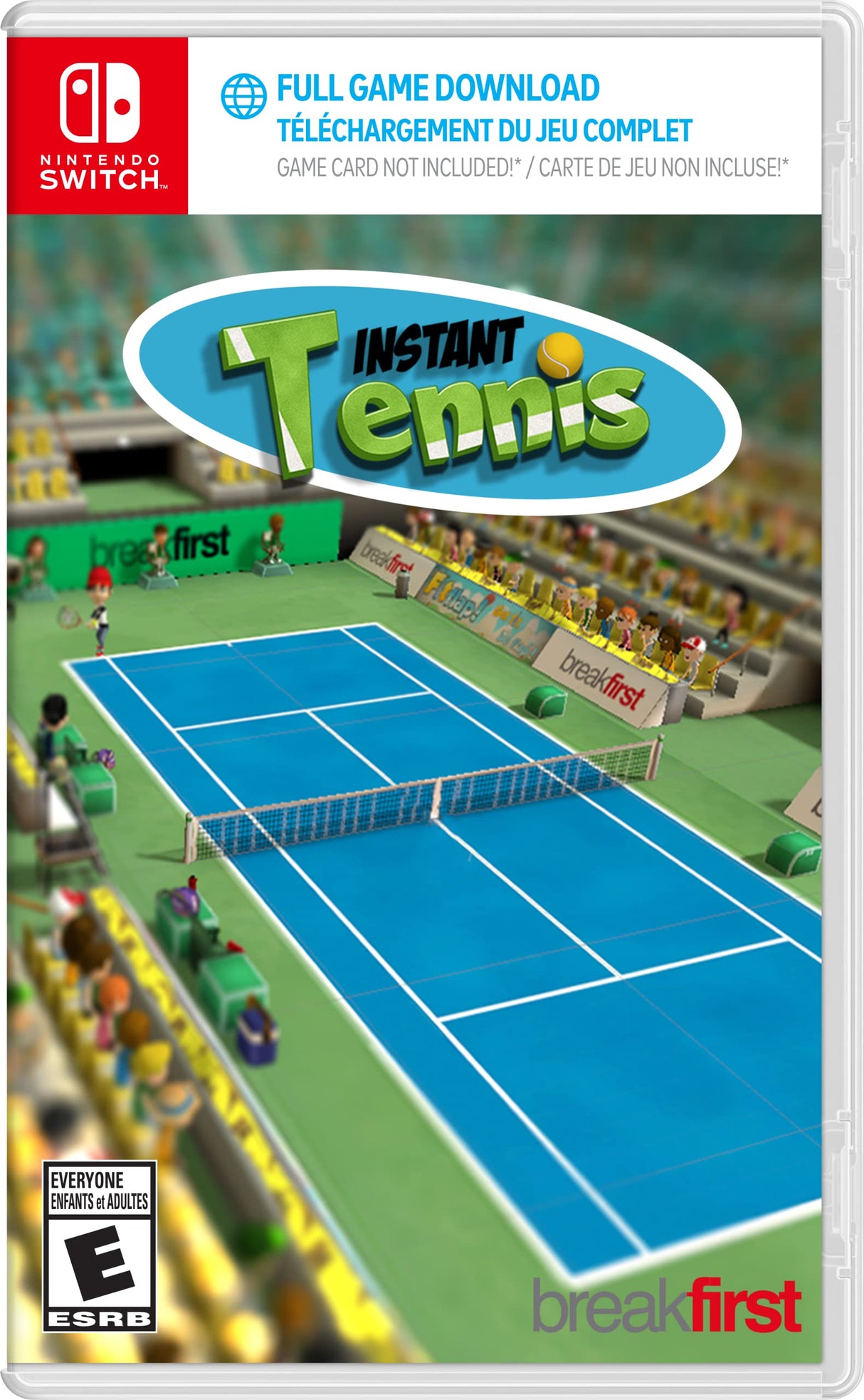 Instant Tennis (CIB) [video game]