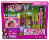 Barbie Skipper Babysitters Inc Playset with Skipper Doll, Toddler Small Doll, Working Bounce House, Swing & Accessories