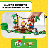 LEGO Super Mario Dixie Kong’s Jungle Jam Expansion Set 71421, Super Mario Gift Set for Boys and Girls Ages 7-9, Buildable Toy Game Featuring 2 Brick Built Super Mario Figures with Musical Accessories