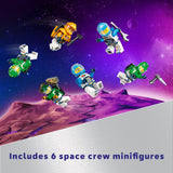 LEGO City Modular Space Station STEM Toy, Modular Exploration Science Toy with 6 Astronaut Minifigures, Gifts for Boys, Girls, and Kids Ages 7 and Up, Building Toy for Kids, 60433