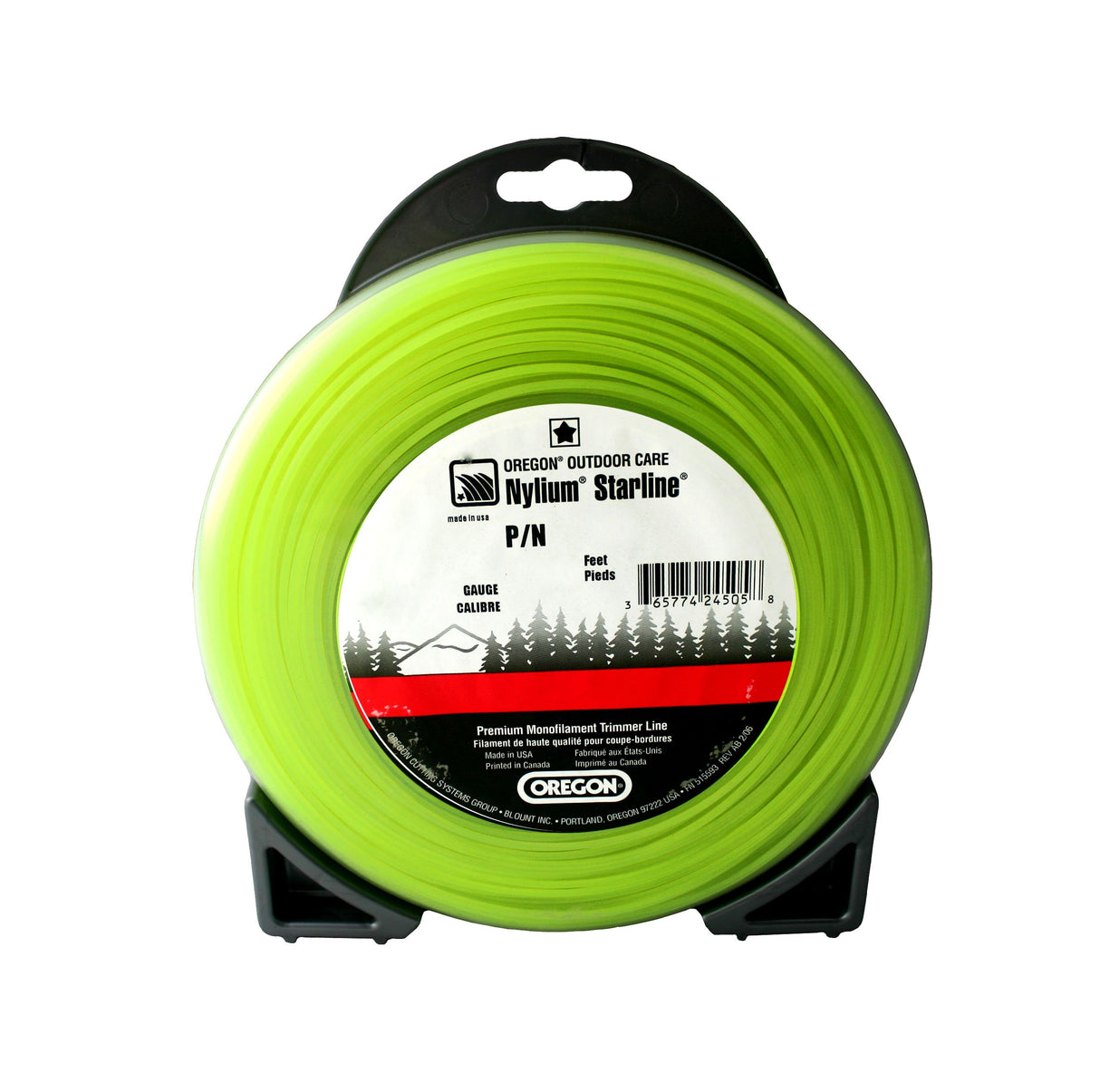 Oregon 110270 Nylium Starline 1/2-Pound Coil of .080-Inch-by-190-Foot String Trimmer Line, Green (Discontinued by Manufacturer)