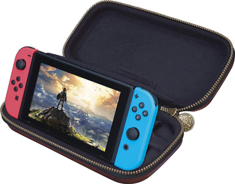 RDS Industries, Zelda Edition, Brown Game Traveler Deluxe Travel Video Game System Carrying Case for Nintendo Switch