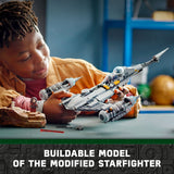 LEGO Star Wars The Mandalorian's N-1 Starfighter 75325 Building Set - The Book of Boba Fett, Featuring Baby Yoda Grogu and Droid Toy Figures, Birthday Gift idea for Kids, Boys & Girls Ages 9+