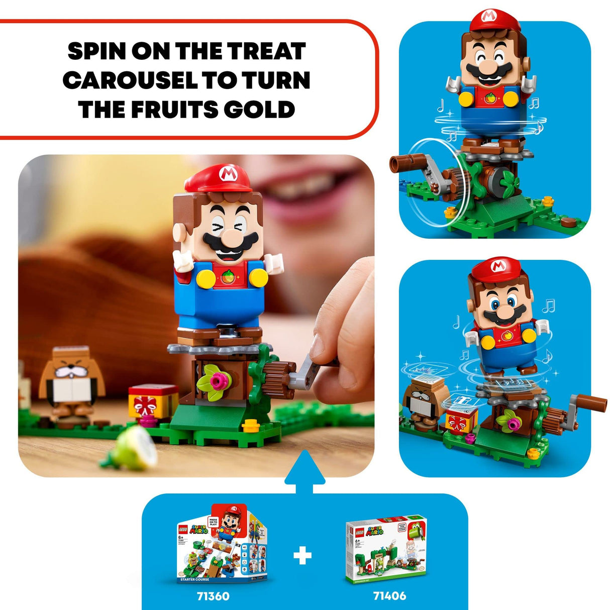 LEGO Super Mario Yoshi's Gift House Expansion Building Toy Set 71406 - Featuring Iconic Yoshi and Monty Mole Figures, Great Gift for Boys, Girls, Kids, or Fans of The Games and Movie Ages 6+