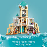 LEGO Disney Wish: King Magnifico’s Castle 43224 Building Toy Set, A Collectible Set for Kids Ages 7 and up to Play Out Favorite Scenes from The Disney Movie, Inspire Pretend Play Within The Palace