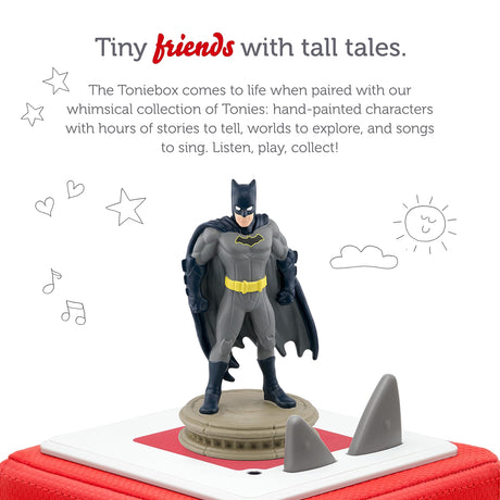 Tonies Batman, Audio Play Figurine for Portable Speaker, Small, Multicolor, Plastic