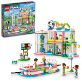 LEGO Friends Sports Center 41744 Building Toy Set, Fun for Boys and Girls Ages 8 and up, Includes Football, Basketball and Tennis Games, A Fun Gift for Kids Who Love Sports and Pretend Play