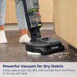 BISSELL® SpinWave® + Vac Cordless, Hard Floor Spin Mop + Vacuum, Lay-Flat, Multi-Use Cleaning, Hard Floor Sanitize Formula Included