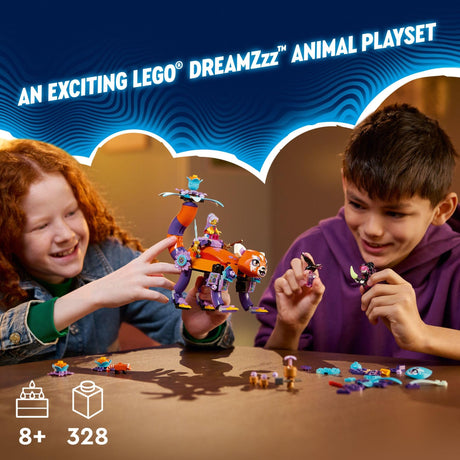 LEGO DREAMZzz Izzie’s Dream Animals Toy Set, Comes with Izzie and Dizzy Minifigures and Creature Figures, 3 Animal Building Options for Kids Ages 8 and Up, 71481