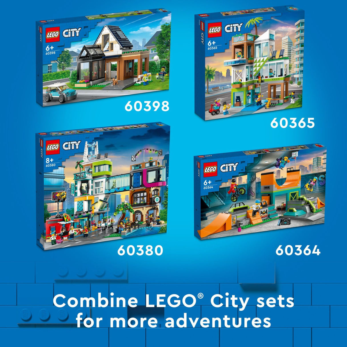 LEGO City Ice-Cream Shop 60363 Building Toy Set, includes a Cargo Bike, 3 Minifigures and Lots of Fun Features and Accessories for Imaginative Role Play, Great Birthday Gift Idea for Kids