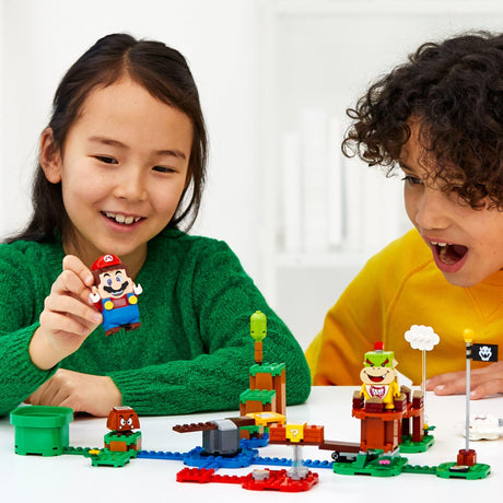 LEGO Super Mario Adventures with Mario Starter Course Set, Buildable Toy Game, Birthday Gift for Super Mario Bros. Fans and Kids Ages 6 and Up with Interactive Mario Figure and Bowser Jr., 71360