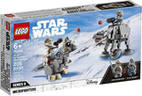 LEGO Star Wars AT-AT vs. Tauntaun Microfighters 75298 Building Kit; Awesome Buildable Toy Playset for Kids Featuring Luke Skywalker and AT-AT Driver Minifigures, New 2021 (205 Pieces), multicolor