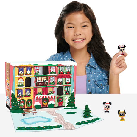 Disney Doorables Countdown to Christmas Advent Calendar, Blind Bag Collectible Figures, Officially Licensed Kids Toys for Ages 5 Up