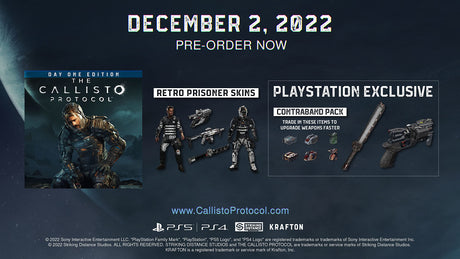 The Callisto Protocol Day One Edition - Compatible with PlayStation 4