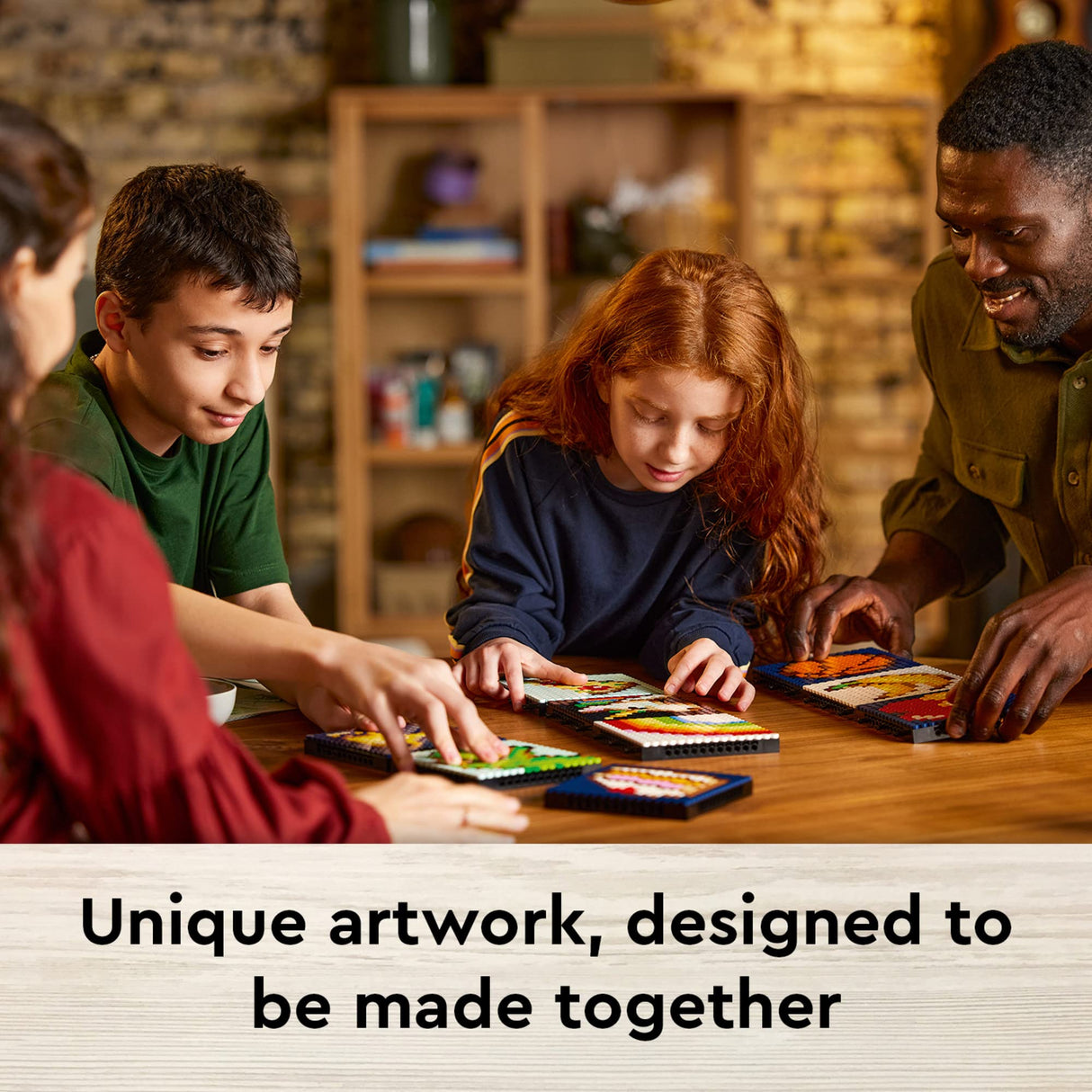 LEGO Art: Art Project � Create Together 21226 Building Kit; A Great Creative Opportunity to Make Fun Wall Art (4,138 Pieces)