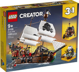 LEGO Creator 3in1 Pirate Ship 31109 Building Toy Set for Kids, Boys, and Girls Ages 9+ (1,264 Pieces)