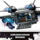 LEGO Marvel The Avengers Quinjet 76248, Spaceship Building Toy Set with Thor, Iron Man, Black Widow, Loki and Captain America Minifigures, Infinity Saga