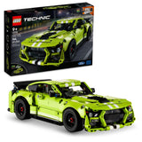 LEGO Technic Ford Mustang Shelby GT500 Building Set 42138 - Pull Back Drag Race Toy Car Model Kit, Featuring AR App for Fast Action Play, Great Gift for Boys, Girls, and Teens Ages 9+