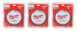 Milwaukee 48-40-4225 6-7/8" Metal Cutting Circular Saw Blade (3 Pack)