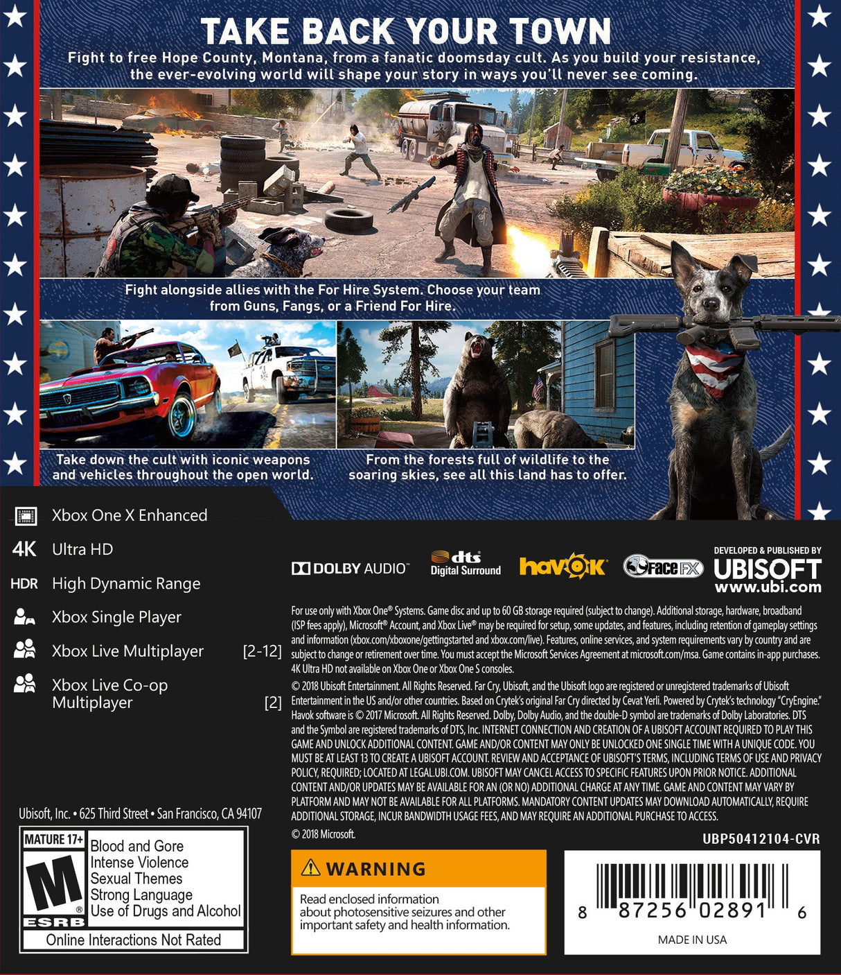 Far Cry 5 - Xbox One Standard Edition [video game]