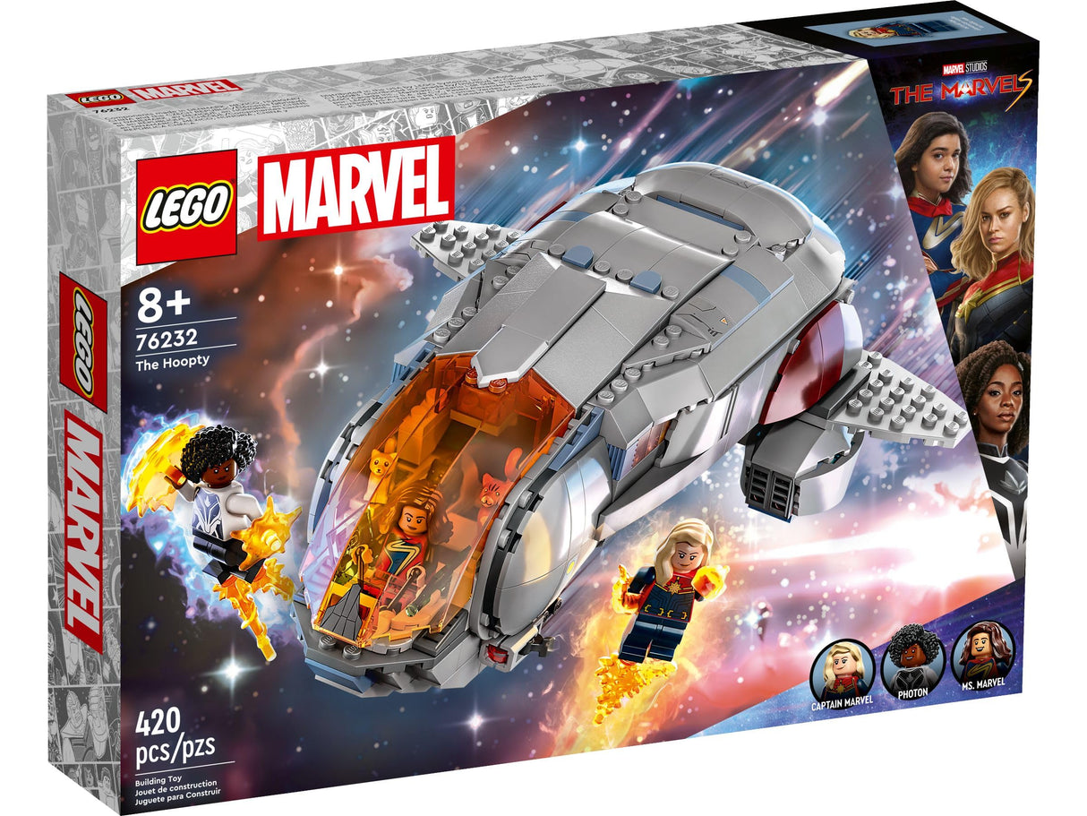 LEGO Marvel The Hoopty Super Hero Spaceship Building Toy Set 76232