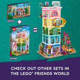 LEGO Friends Heartlake City Community Kitchen 41747 Pretend Building Toy Set, Creative Fun for Boys and Girls Ages 8+, with 3 Mini-Dolls, 1 Micro-Doll, a Pet Cat and Lots of Kitchen Accessories