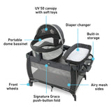 Graco Pack �n-Play Dome LX-Playard | Features Portable and More, Redmond