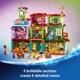 LEGO Disney Encanto The Magical Madrigal House Toy, Building Playset for Kids, Mirabel Disney Princess Doll Figure, Disney Toy for Girls and Boys Ages 7 and Up, Fun Construction Encanto Toy, 43245