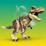 LEGO Jurassic Park Visitor Center: T. rex & Raptor Attack 76961 Buildable Dinosaur Toy; Gift for Teens and Kids Aged 12 and Up, Including a Dino Skeleton Figure, 6 Minifigures and More