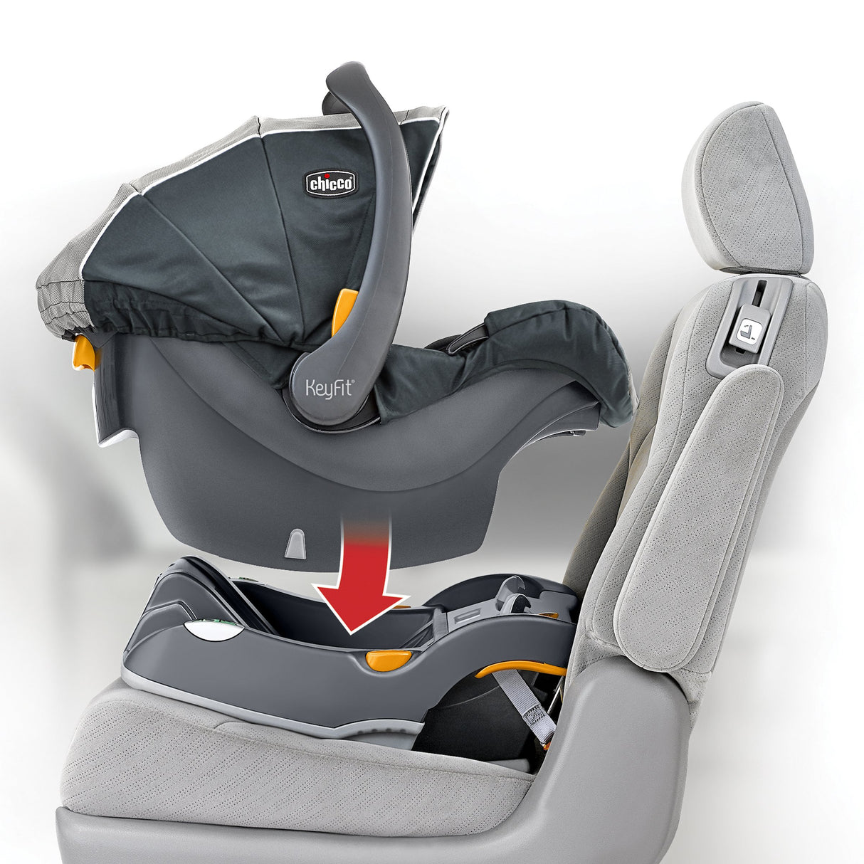 Chicco KeyFit Infant Car Seat Base - Anthracite (Grey)