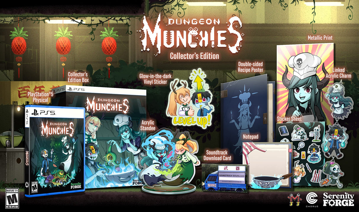 Dungeon Munchies Collector's Edition, PlayStation 5, Serenity Forge, 00810109940165