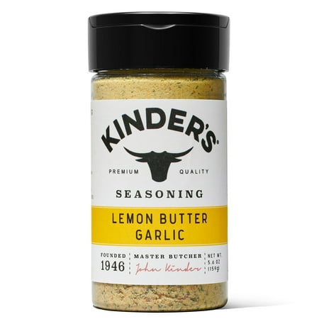 Kinder's Lemon Butter Garlic Seasoning, 5.6 oz