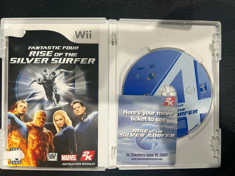 Nintendo Wii 2007 Fantastic Four: Rise of the Silver Surfer