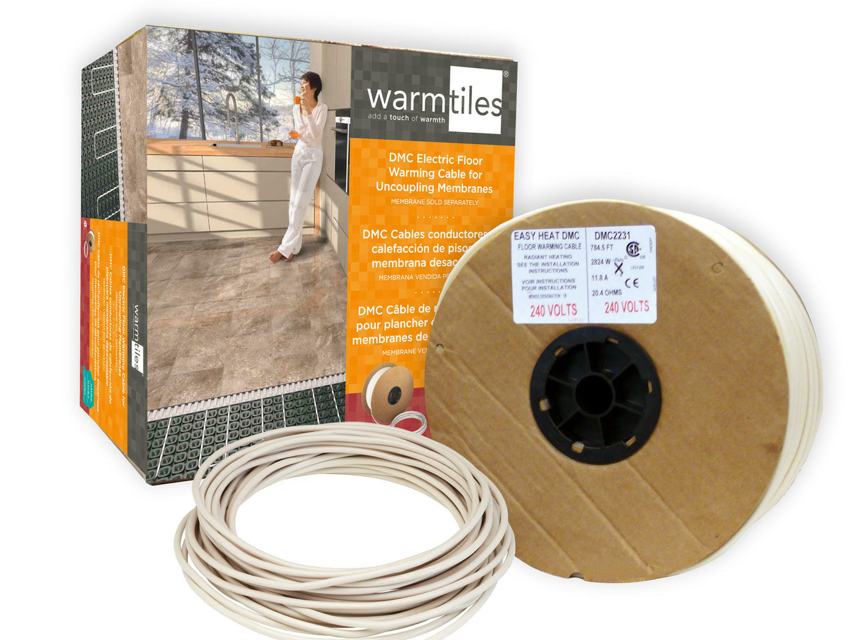 EasyHeat Warm Tiles™ Floor Warming Cable | DMC1081 | 120V | 81 Sq Ft