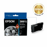 EPSON 200 DURABrite Ultra Ink High Capacity Black Cartridge (T200XL120-S) Works with WorkForce WF-2520, WF-2530, WF-2540, Expression XP-200, XP-300, XP-310, XP-400, XP-410