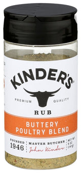 Kinder's Buttery Poultry Blend Seasoning & Rub, 5 oz